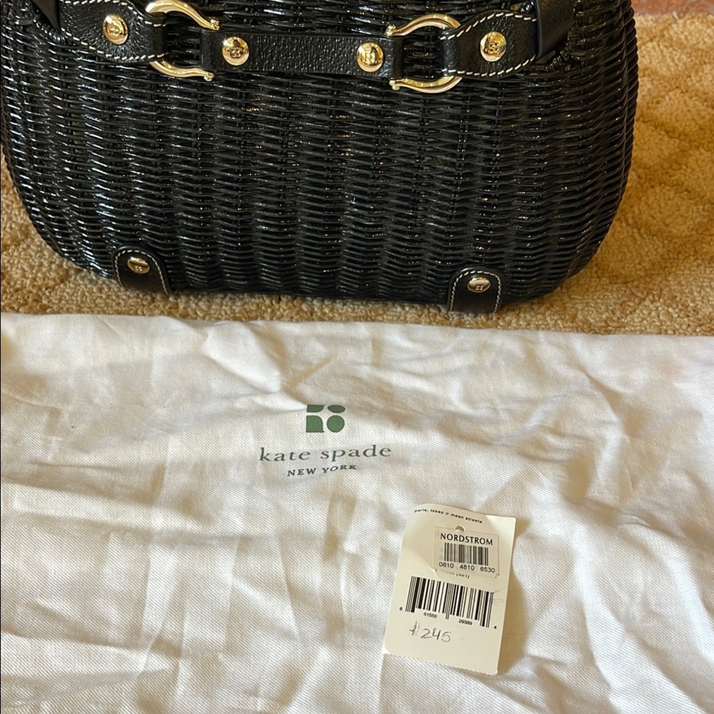 Vintage Kate Spade Wicker Bag - Picture 10 of 10